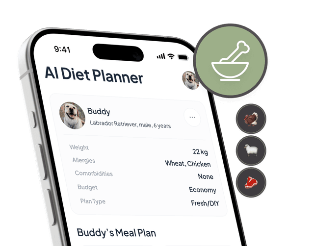 GoFetch AI diet planner phone
