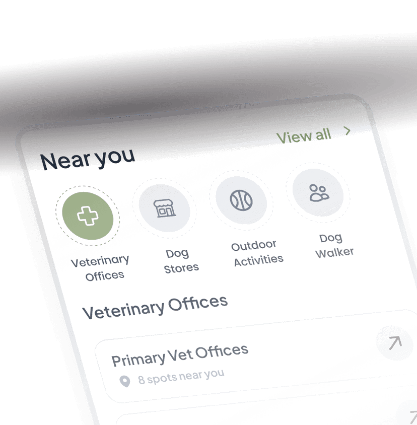 GoFetch near you places panel