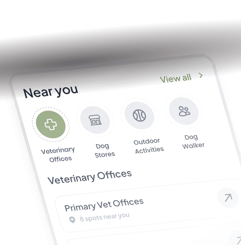 GoFetch near you places panel